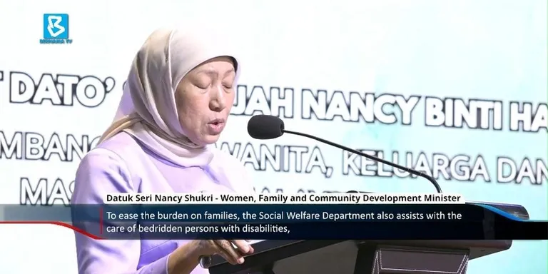 Over RM720 mln spent on welfare aid for seniors, PWD, chronic patients - Nancy