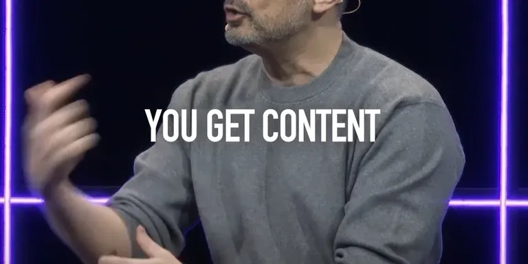 No more complaining