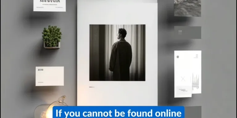 If you cannot be found online, do you really exist?