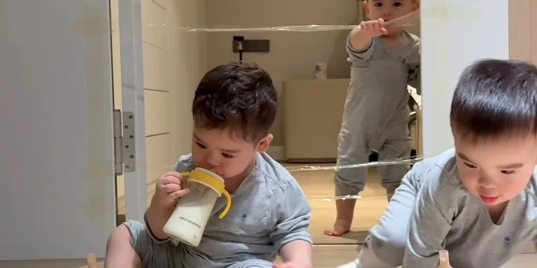 baby triple tape challenge